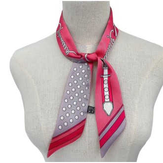 Luxusná hodvábna stuha Belt-pink