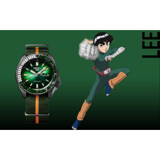 Hodinky Seiko 5 Sports SRPF73K1 Naruto&Boruto Limited Edition Rock Lee 6500pcs