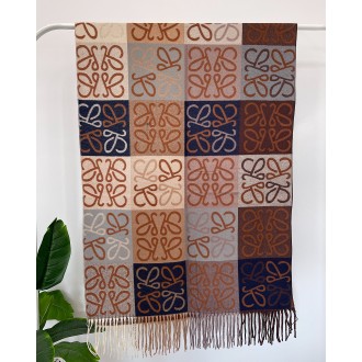 Luxusný šál CS002 Square brown