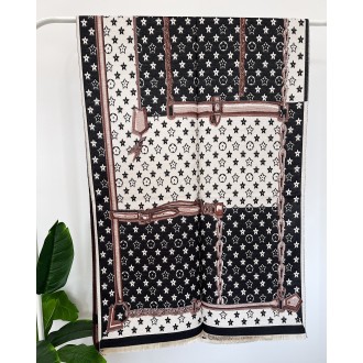 Luxusný šál CS010 Meadow black