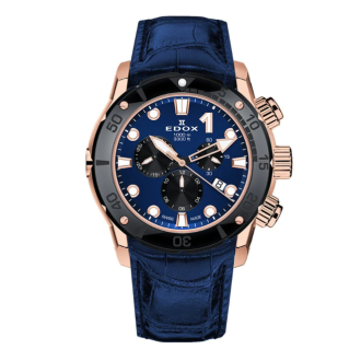 Hodinky Edox 10242 TINR BUIRN CLASS 1 TITANIUM