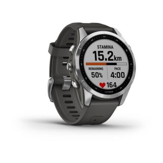 Hodinky Garmin Fenix 7S 010-02539-01 Silver / Graphite Band