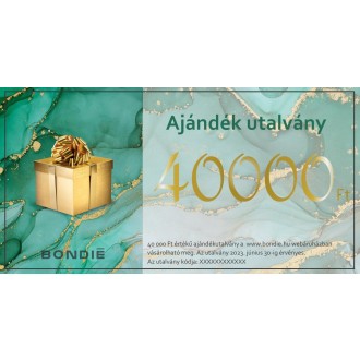 Online ajandék utalvány 40.000 FT