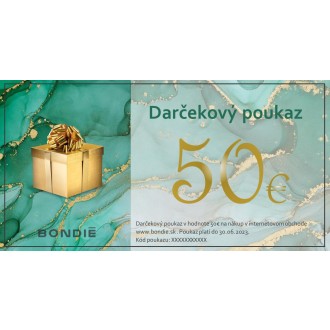 Online darilni bon - 50 €